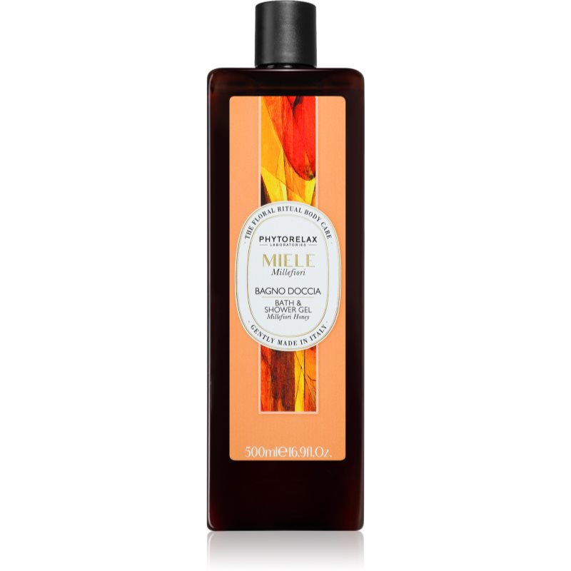 Phytorelax Laboratories Honey Millefiori sprchový a kúpeľový gél 500 ml