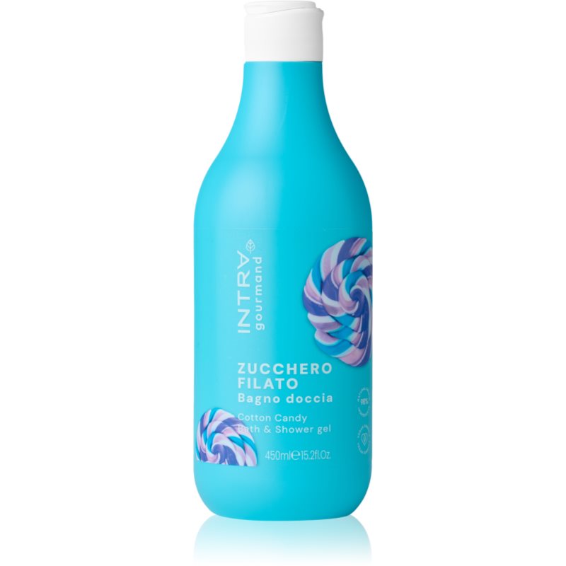Phytorelax Laboratories Intra Gourmand Cotton Candy sprchový a koupelový gel 450 ml