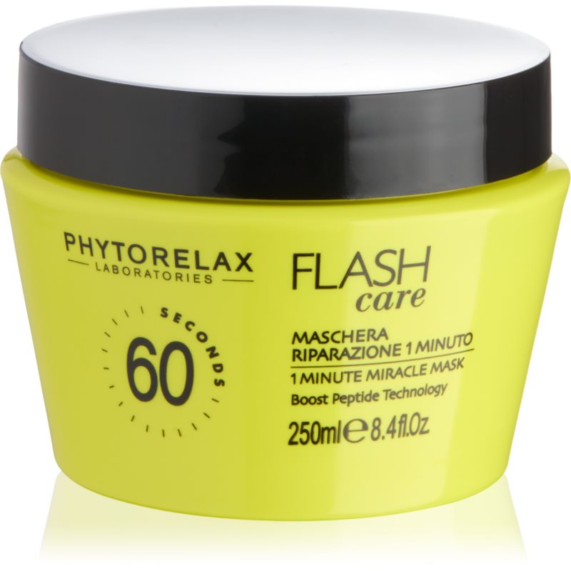 Phytorelax Laboratories Flash Care регенерираща маска за коса 250 мл.