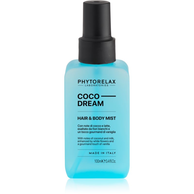 Phytorelax Laboratories Coco Dream parfumovaná hmla na telo a vlasy pre ženy 100 ml