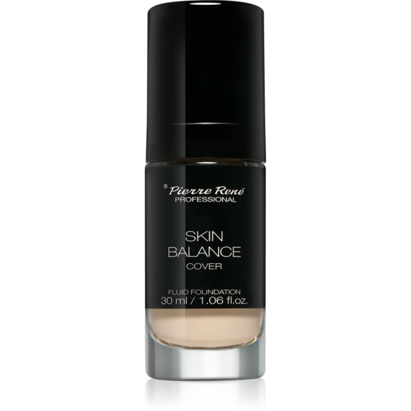 

Pierre René Skin Balance Cover водостійкий рідкий тональний крем відтінок 17 Soft Porcelain