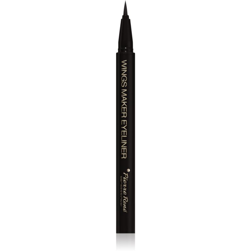 Pierre René Professional Wings Maker vodoodporni svinčnik za oči odtenek Black 0,5 ml