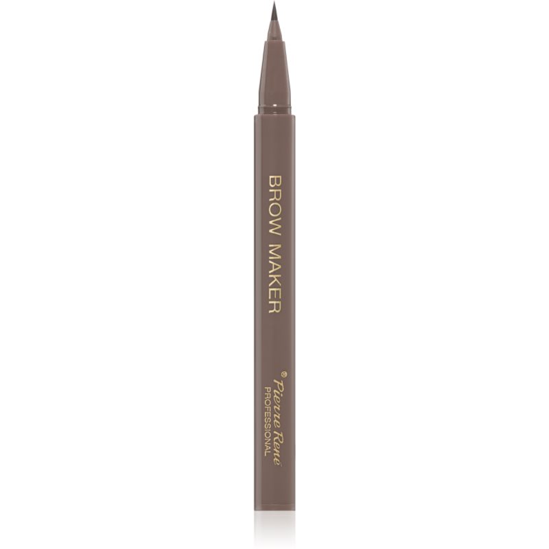 Pierre René Pierre René Professional Brow Maker ακριβής μολύβι για τα φρύδια απόχρωση Brown 0,74 γρ