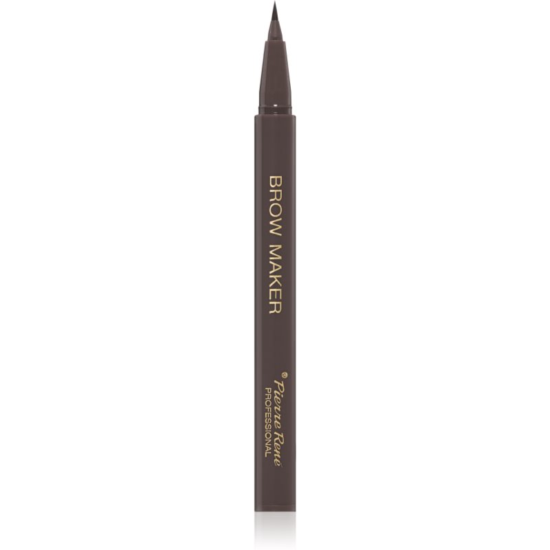 Pierre René Pierre René Professional Brow Maker ακριβής μολύβι για τα φρύδια απόχρωση Dark Brown 0,74 γρ