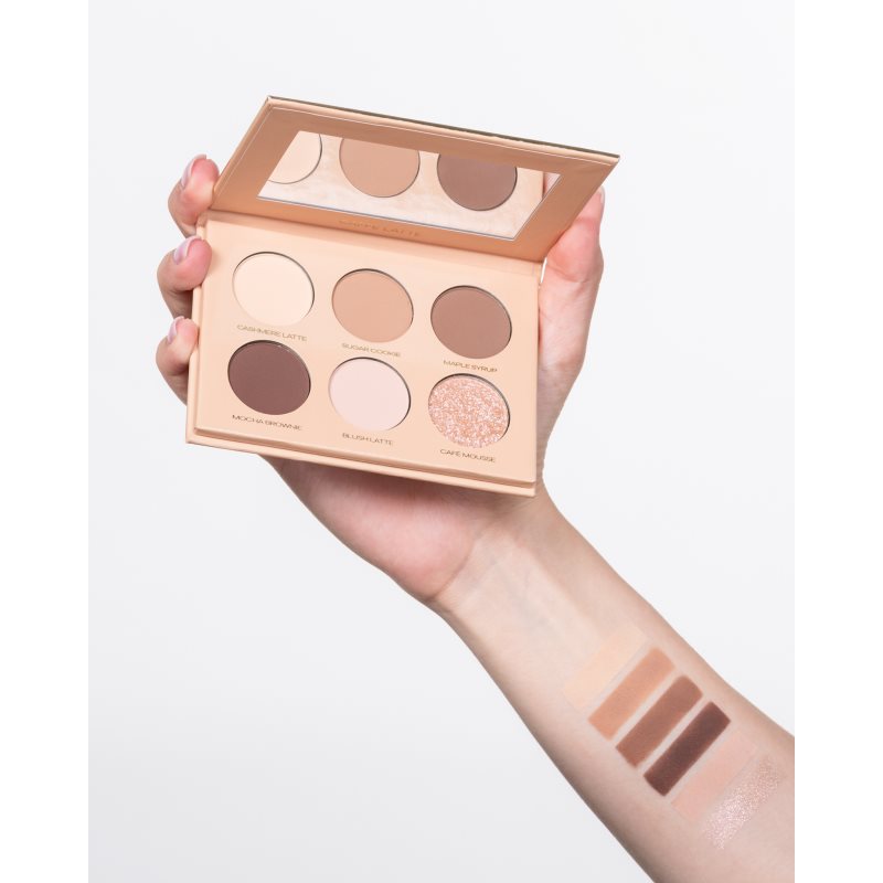 Thumbnail - Pierre René Mocha Mousse Lidschattenpalette Farbton Caffe Latte 6x1.3 g