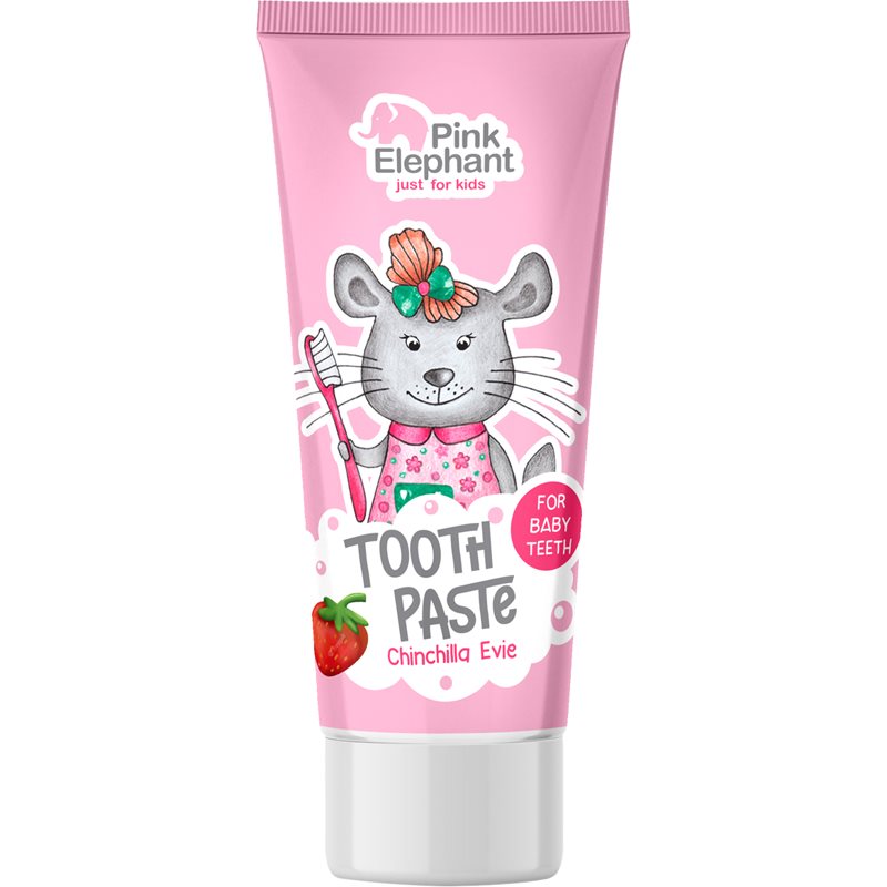 Pink Elephant Girls Toothpaste For Children 50 Ml