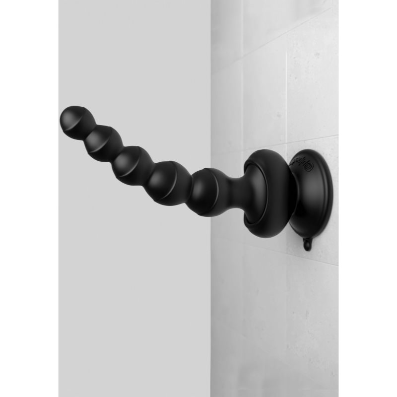 Pipedream 3Some Wall Banger Beads анальні кульки Black 16,5 см