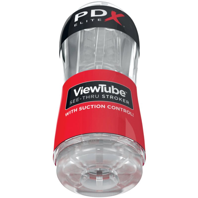 Pipedream PDX Elite ViewTube See-Thru Stroker masturbátor 18.5 cm (obrázek 3)