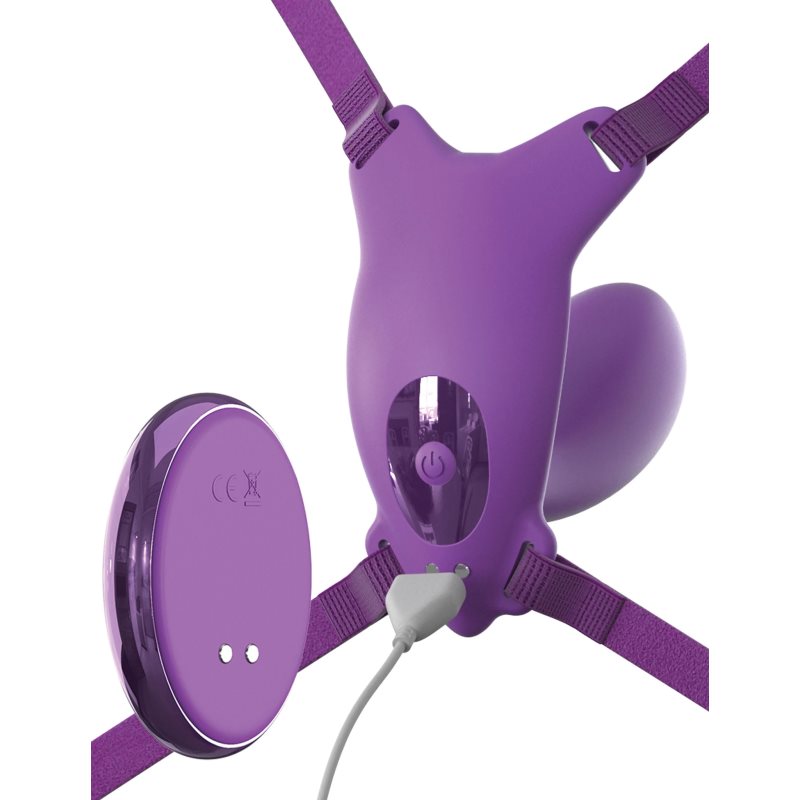 Pipedream Fantasy For Her Ultimate G-Spot Butterfly Strap-On kalhotky s vibrátorem 9.7 cm (obrázek 3)