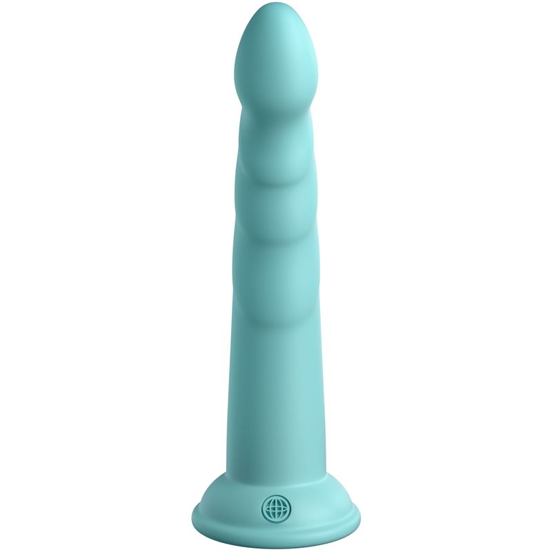 Pipedream Dillio Platinum Slim Seven Dildo Turqoise 20,5 Cm