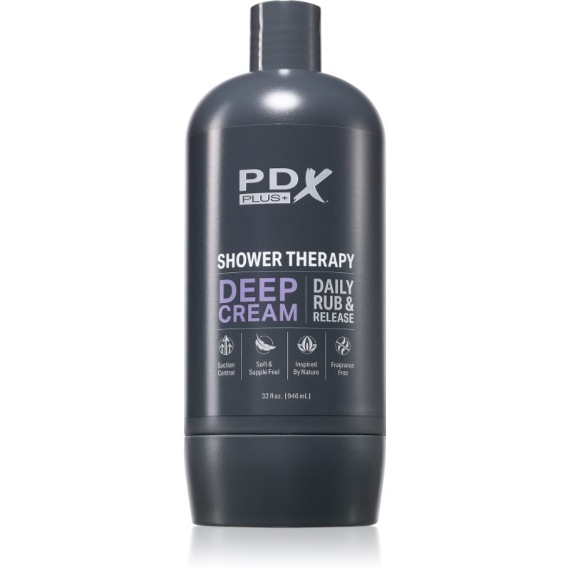Pipedream PDX Plus Shower Therapy masturbátor Deep Cream 1 ks