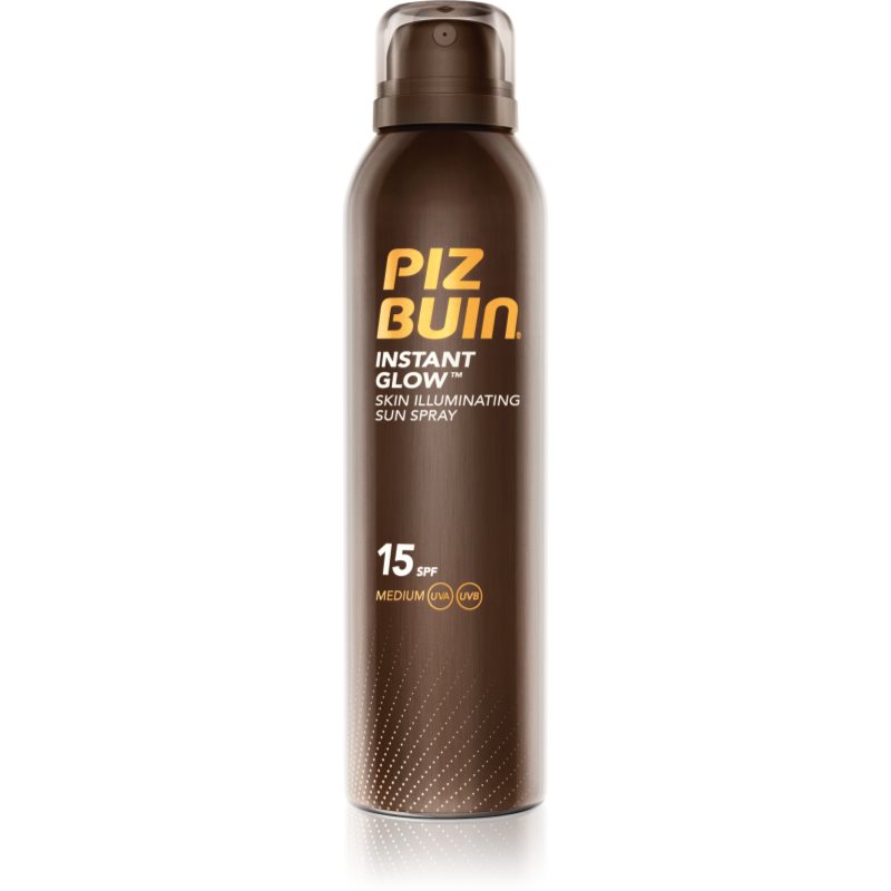 

Piz Buin Instant Glow освітлюючий спрей для засмаги SPF 15