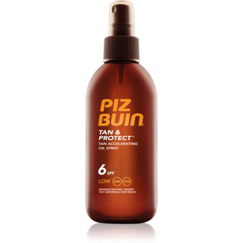 

Piz Buin Tan & Protect захисна олійка для швидкої засмаги SPF 6