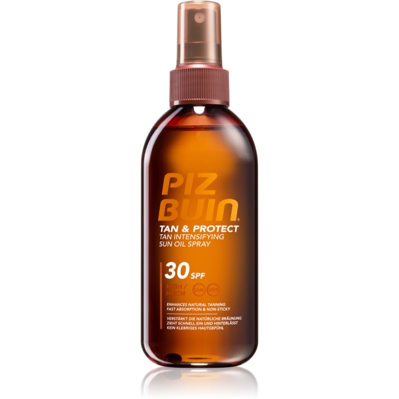 Piz Buin Tan & Protect Protective Tan Accelerating Oil SPF 30 150 Ml