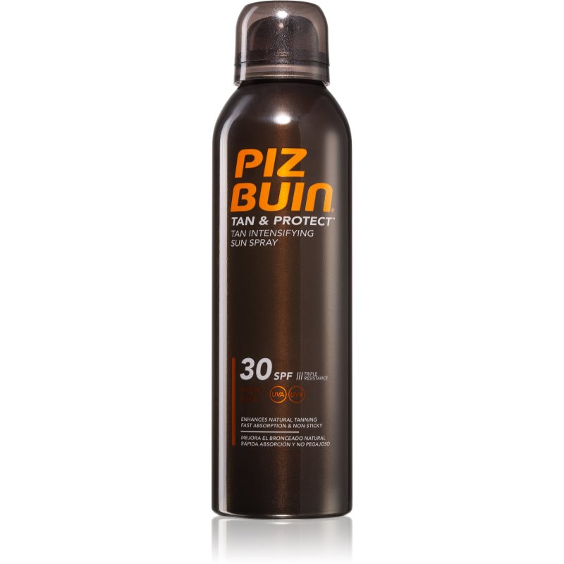 Piz Buin Tan & Protect Protective Spray For A Deep Tan SPF 30 150 Ml