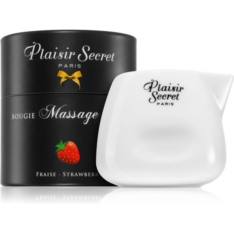 Plaisir Secret Strawberry Bougie De Massage 80 Ml