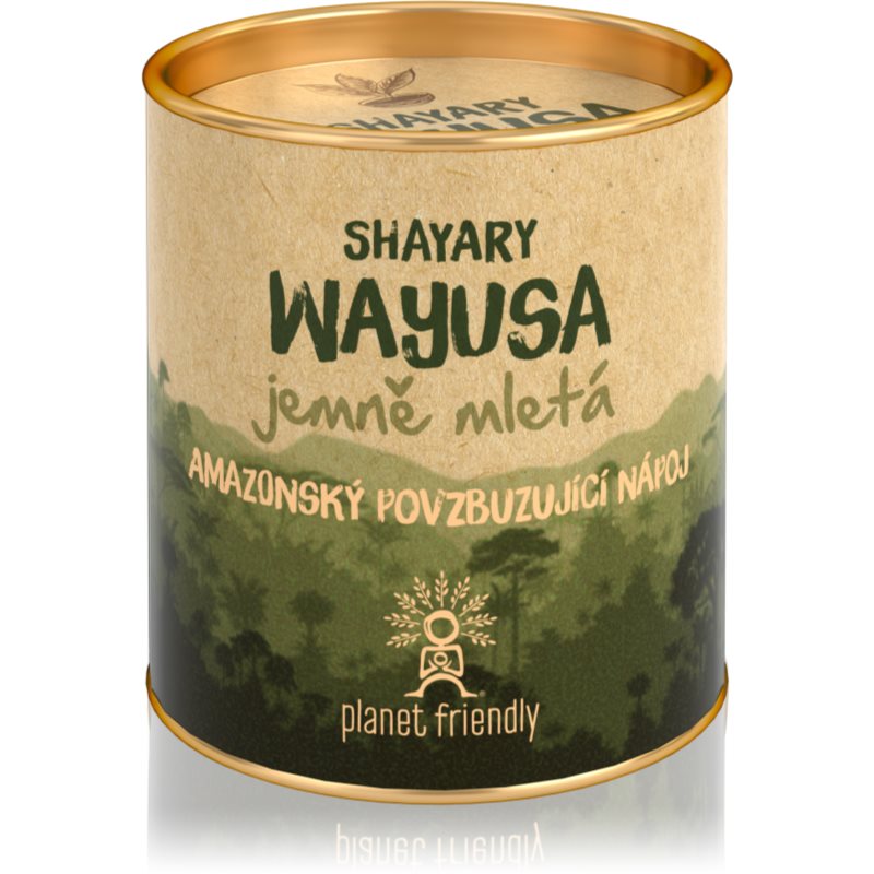 E-shop Planet Friendly Shayary Wayusa jemně mletá prášek na přípravu nápoje s povzbuzujícím účinkem 90 g