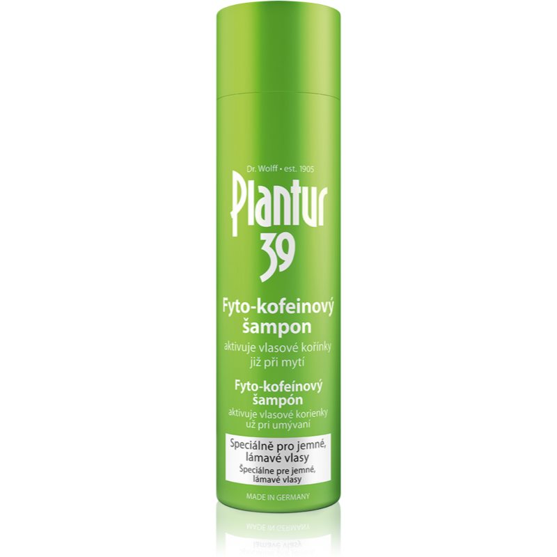 E-shop Plantur 39 kofeinový šampon pro jemné vlasy 250 ml