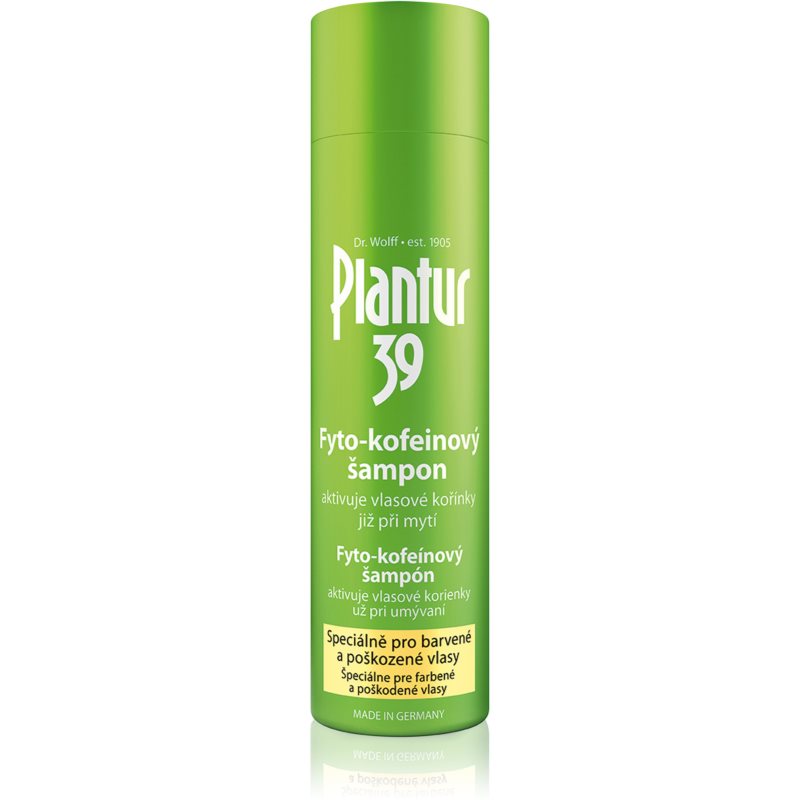 Plantur 39 kofeinski šampon za barvane in poškodovane lase 250 ml