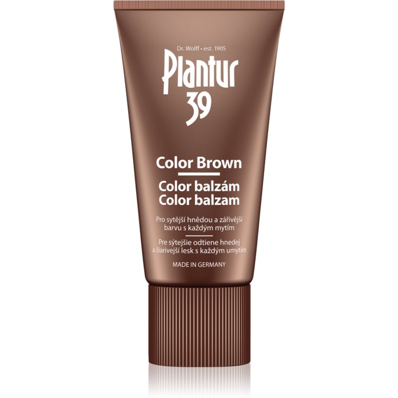 Plantur 39 Color Brown кофеїновий бальзам для волосся коричневих відтінків 150 мл
