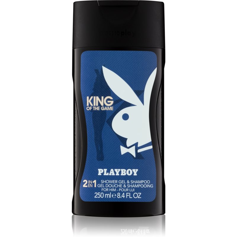 Playboy King Of The Game Duschgel für Herren 250 ml