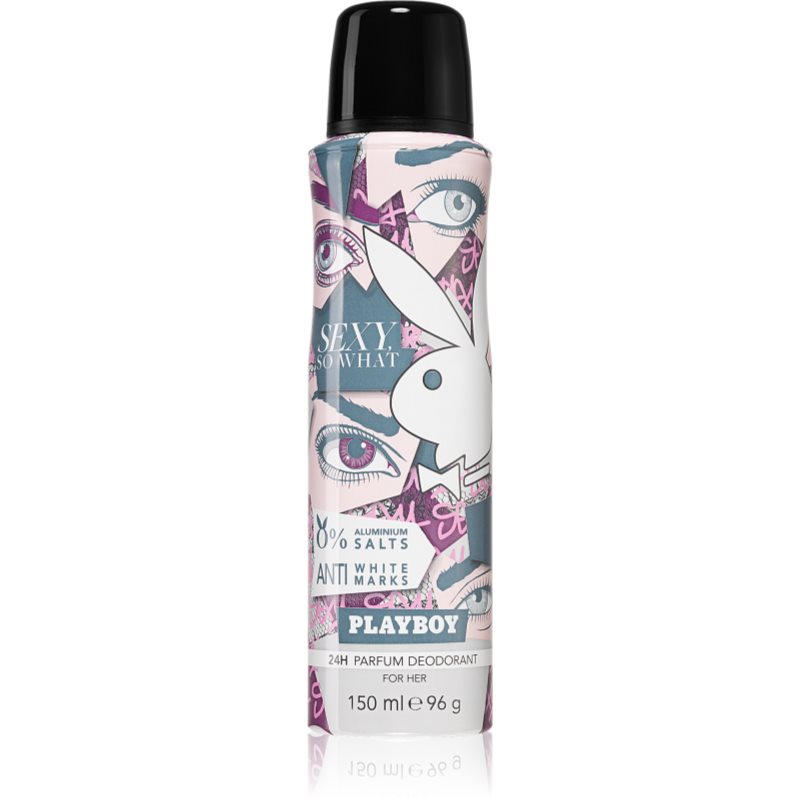 Playboy Sexy So What spray dezodor hölgyeknek 150 ml