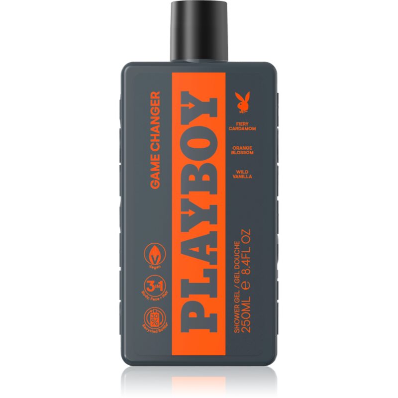 Playboy Game Changer Duschgel 3in1 für Herren 250 ml