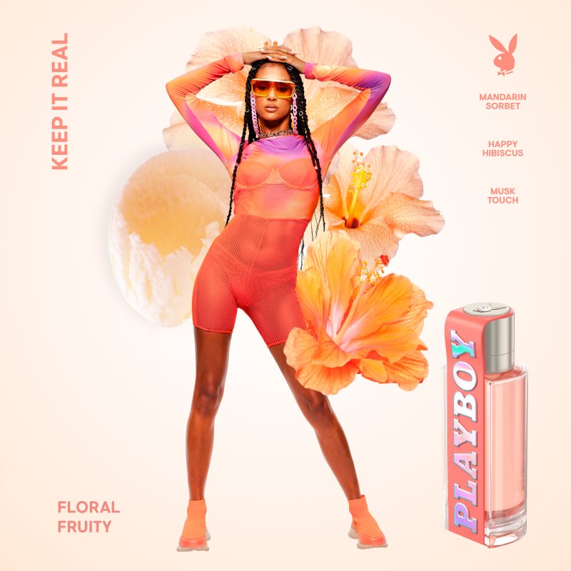 Playboy Keep It Real toaletná voda pre ženy 100 ml