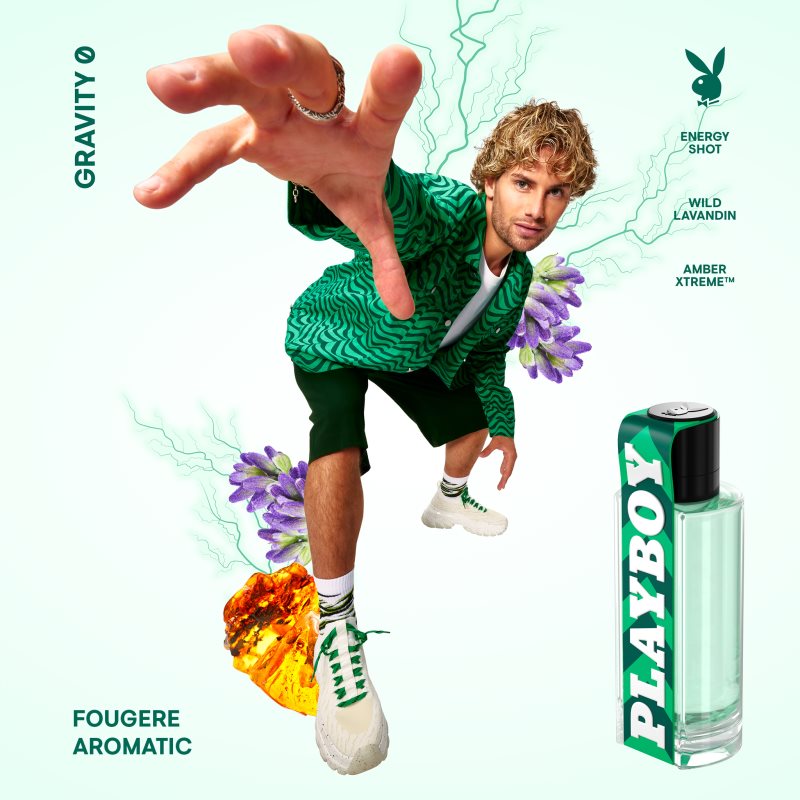 Playboy Gravity 0 toaletní voda pro muže 100 ml (obrázek 3)