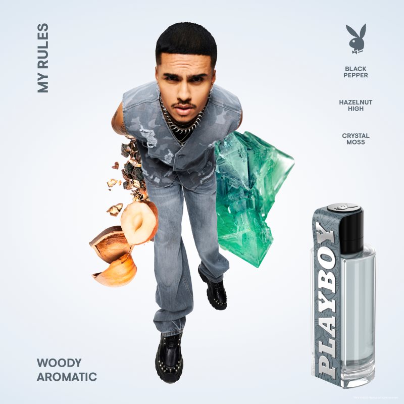 Playboy My Rules toaletní voda pro muže 100 ml (obrázek 3)