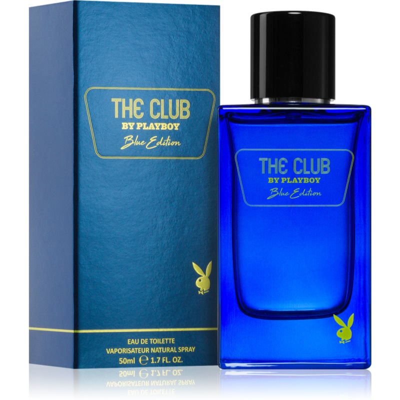 Playboy The Club Blue Edition Eau De Toilette For Men 50 Ml