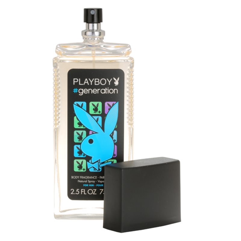 Playboy Generation Deodorant With Atomiser For Men 75 Ml