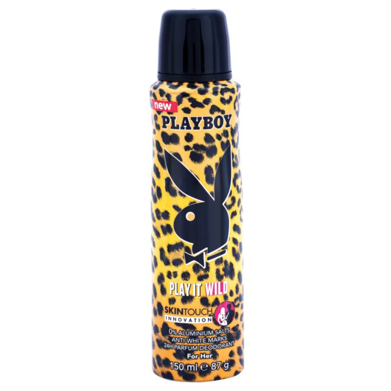 Playboy Play it Wild purškiamasis dezodorantas moterims 150 ml