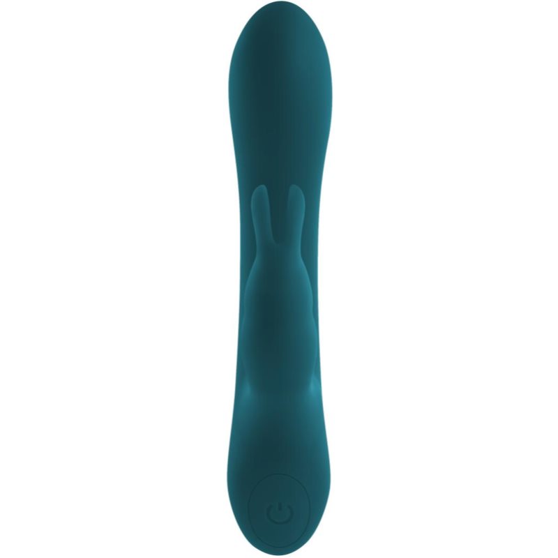 Playboy Toys Pleasure Lil Rabbit Green vibrátor se stimulátorem klitorisu 14.5 cm (obrázek 3)