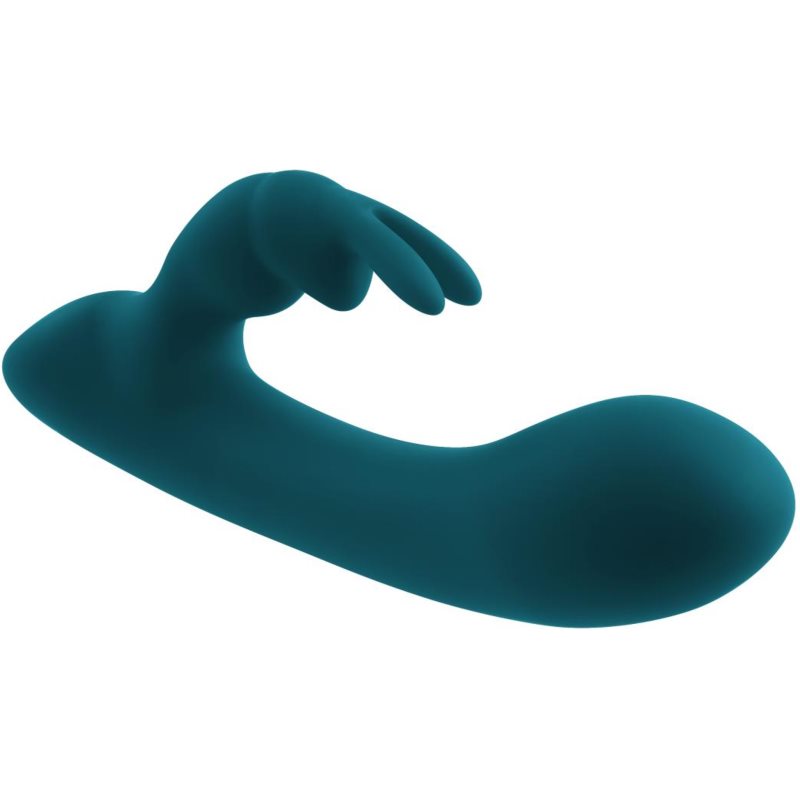Playboy Toys Pleasure Lil Rabbit Green vibrátor se stimulátorem klitorisu 14.5 cm (obrázek 4)