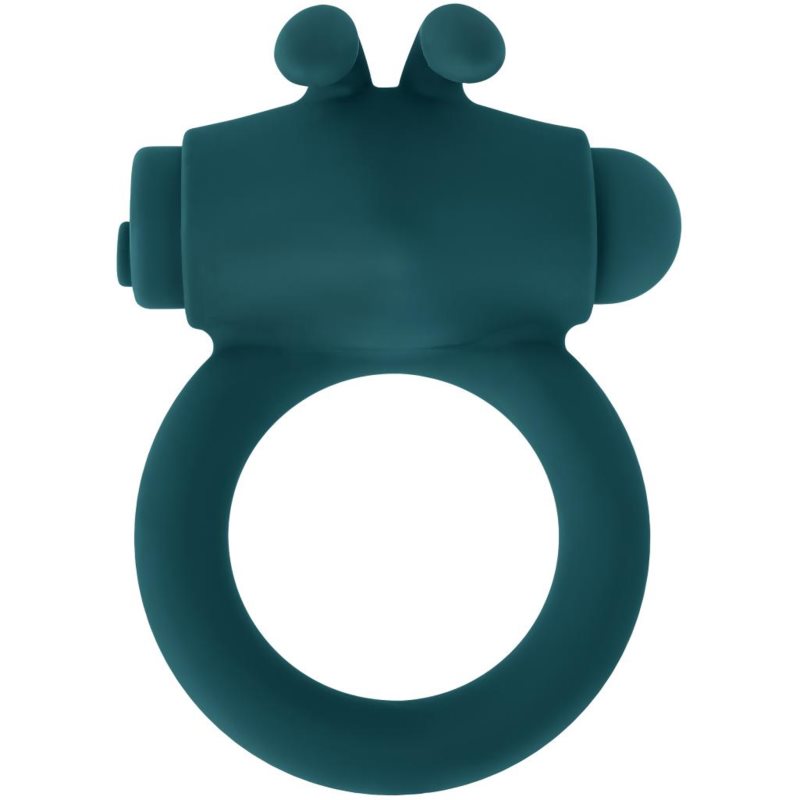 Playboy Toys Pleasure Bunny Buzzer Green kroužek na penis vibrační 1 ks (obrázek 4)
