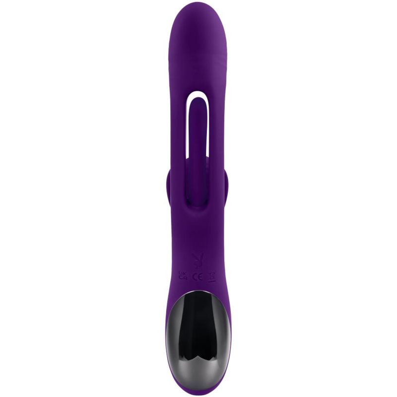 Playboy Toys Evolved The Thrill vibrátor se stimulátorem klitorisu 24 cm (obrázek 3)