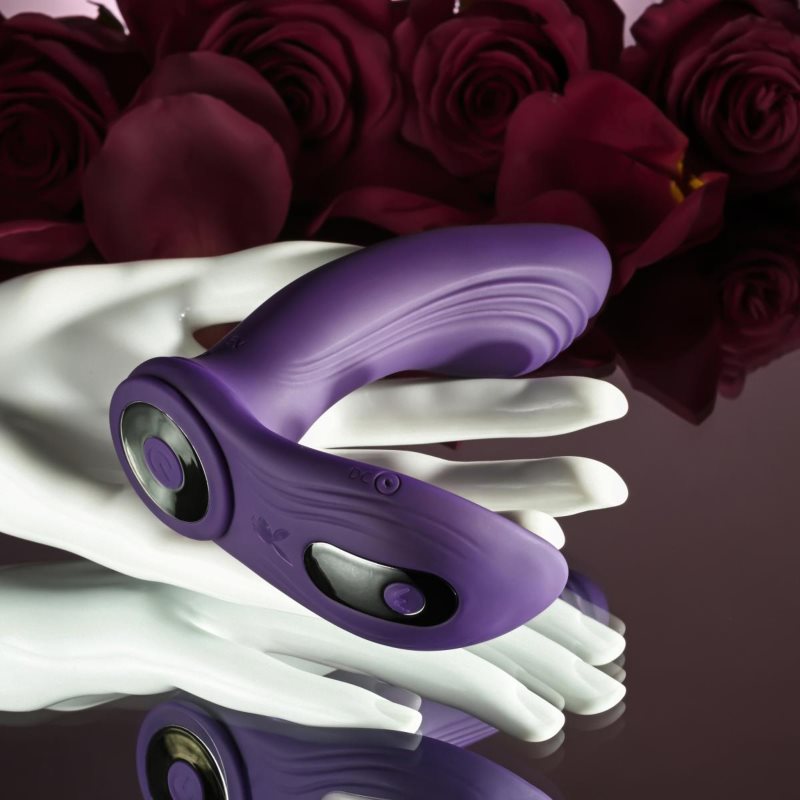 Playboy Toys Evolved Mix & Match Violet vibrátor se stimulátorem klitorisu 12.7 cm (obrázek 6)