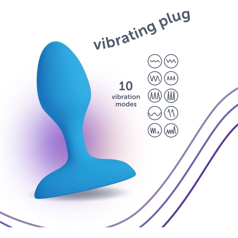 PlusOne Vibrating Plug anální kolík vibrační 8.4 cm (obrázek 4)