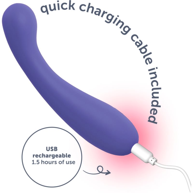 PlusOne G-Spot Massager vibrátor 17.8 cm (obrázek 5)