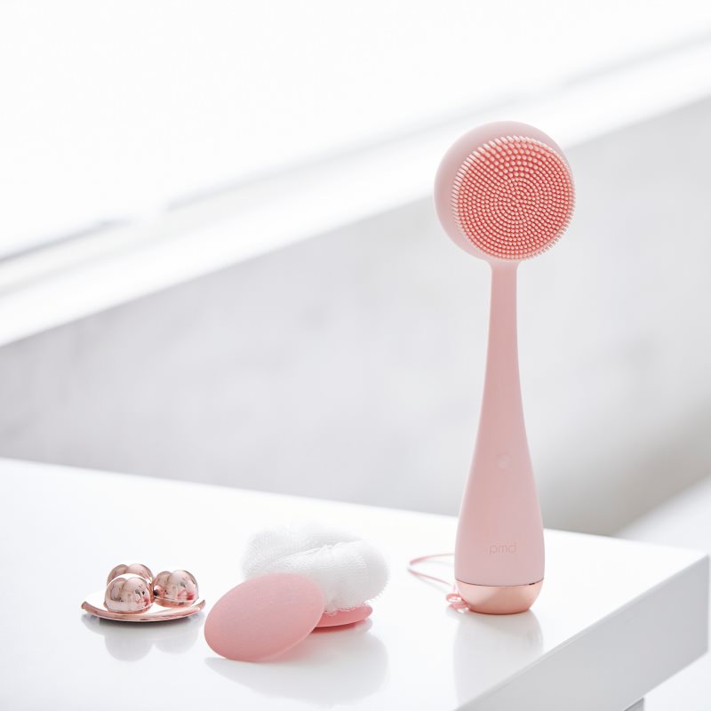 PMD Beauty Relax Body Massager Toothbrush Replacement Heads Blush 1 Pc