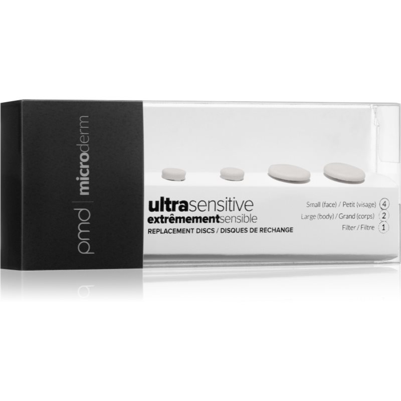 PMD Beauty Replacement Discs Ultra Sensitive pakaitiniai vakuuminio odos valymo prietaiso diskai