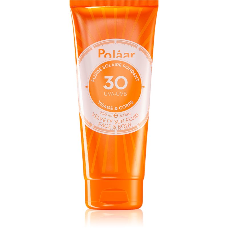 

Polaar Sun зволожуючий захисний флюїд для обличчя та тіла SPF 30