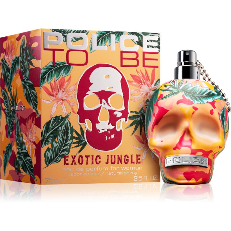 Police To Be Exotic Jungle Eau De Parfum For Women 75 Ml