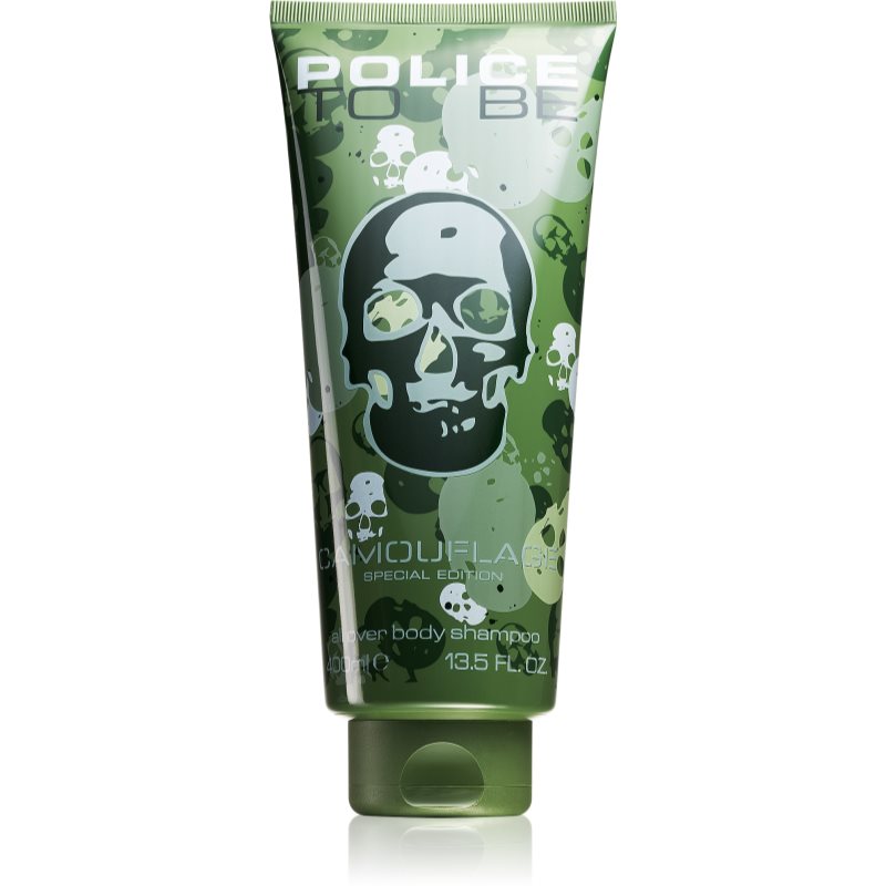 Police To Be Camouflage šampon in gel za prhanje 2v1 za moške 400 ml