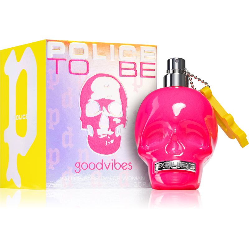 Police To Be Goodvibes Eau De Parfum For Women 75 Ml