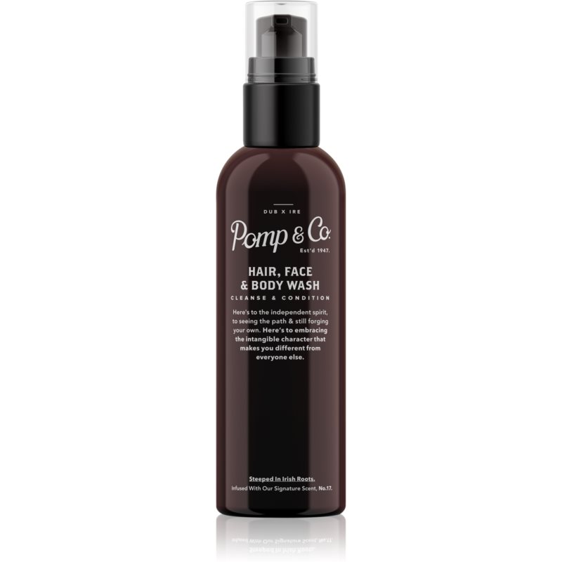 Pomp & Co Hair and Body Wash gel za prhanje in šampon 2v1 100 ml