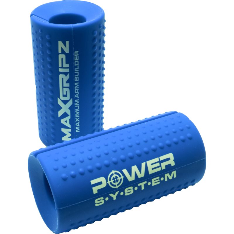 Power System Mx Gripz Weightlifting Grips For A Dumbbell Colour Blue M 2 Pc