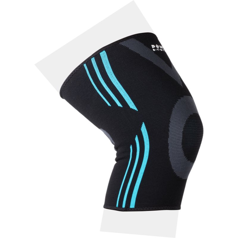 Power System Knee Support EVO Compression Support For Knees Colour Blue, M 1 Pc