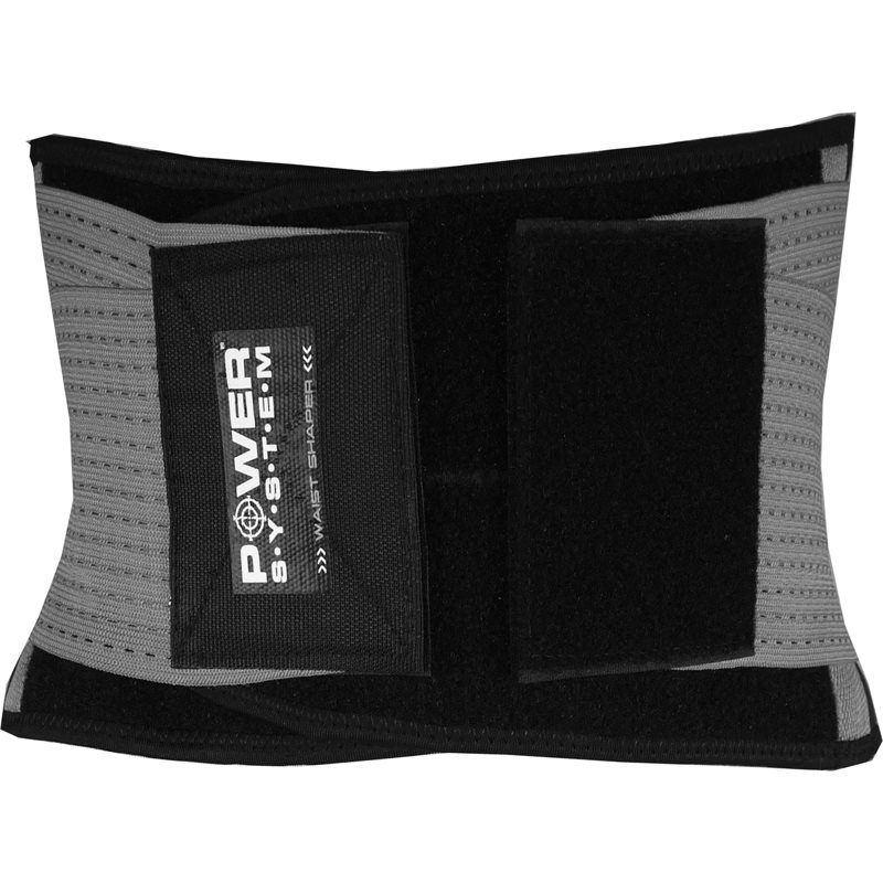 Power System Waist Shaper пояс для схуднення й моделювання фігури колір Grey, S/M (66–80 Cm) 1 кс